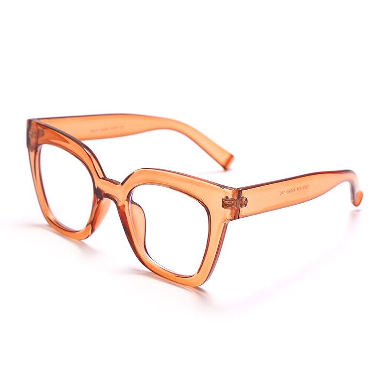 Cat Eye Square Optical Anti Blue Glasses Frames