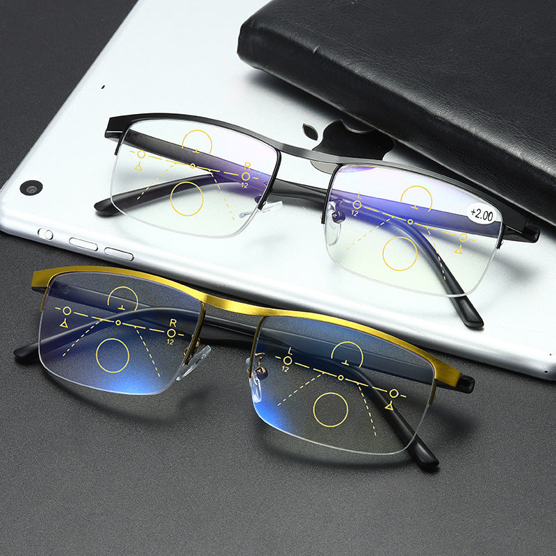 Anti-blue light reading glasses
