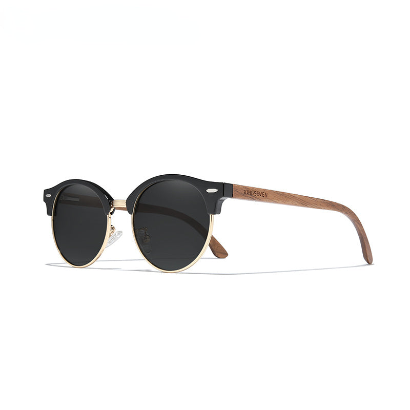 High Quality Black Walnut Wood Sunglasses