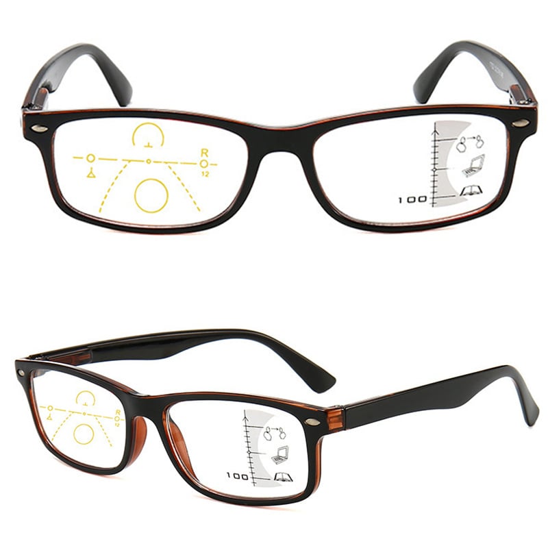 Presbyopic glasses square full frame