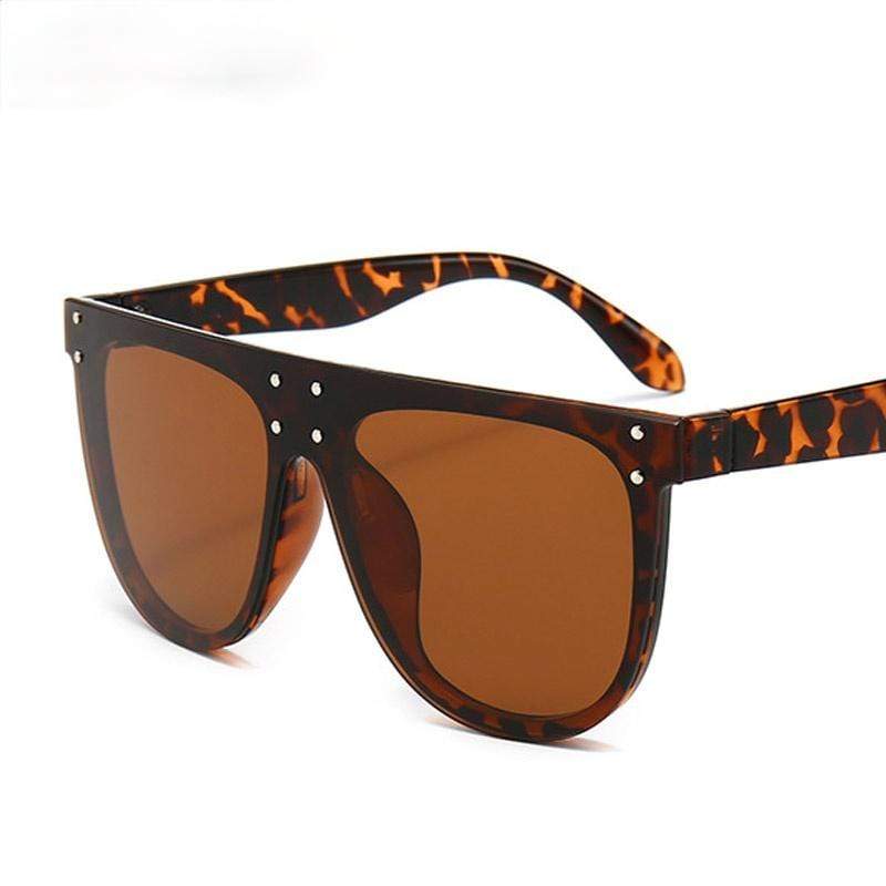Fashion Unique Rivet Square Sunglasses