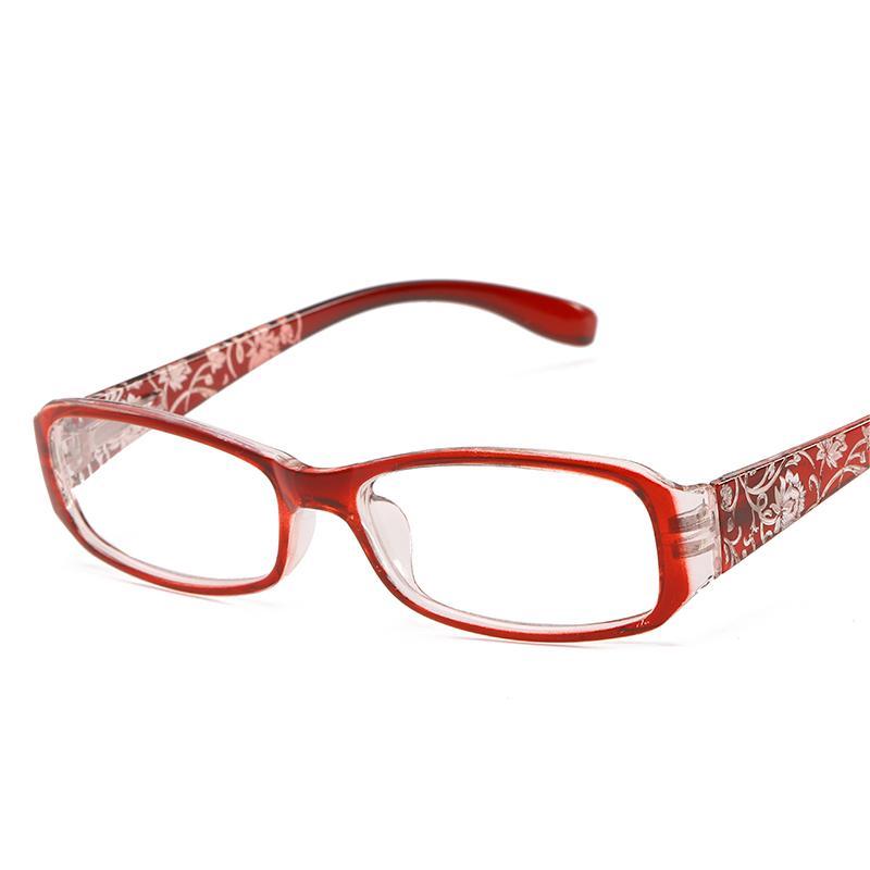 Spring hinge reading glasses