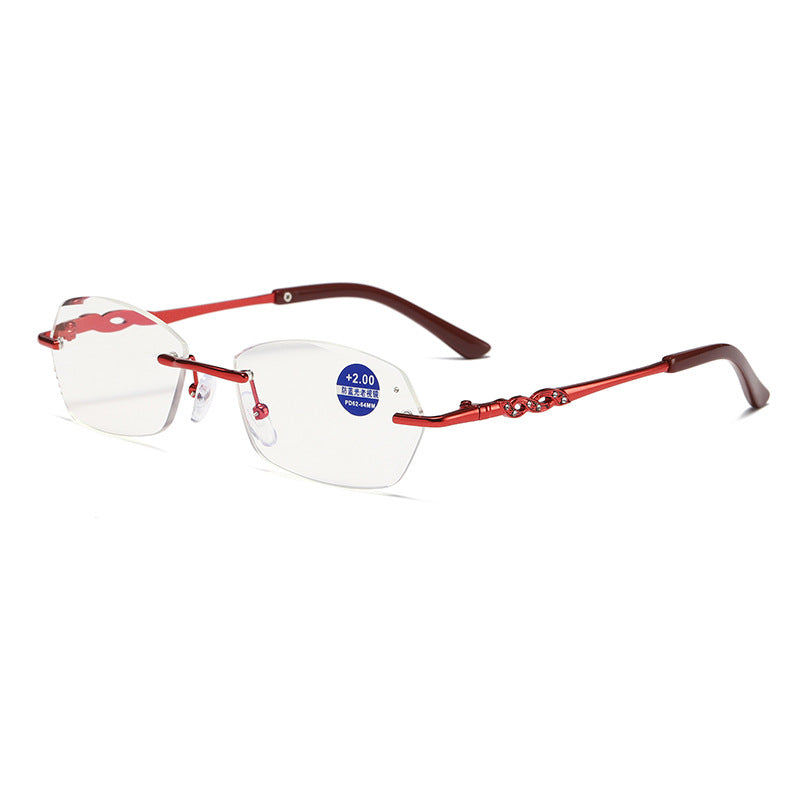 Anti-blue light presbyopia glasses