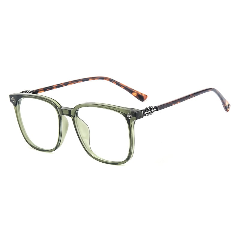Retro square frame reading glasses