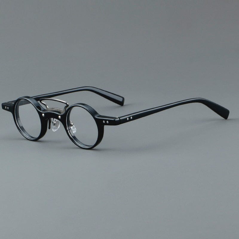 Bert Punk Retro Round Acetate Frame
