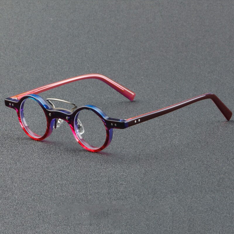 Bert Punk Retro Round Acetate Frame