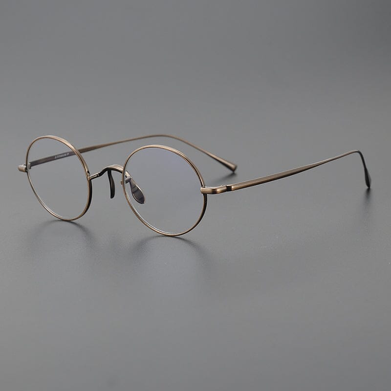 Balen Vintage Round Titanium Eyeglasses Frame