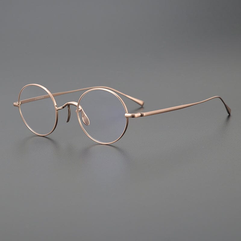 Balen Vintage Round Titanium Eyeglasses Frame