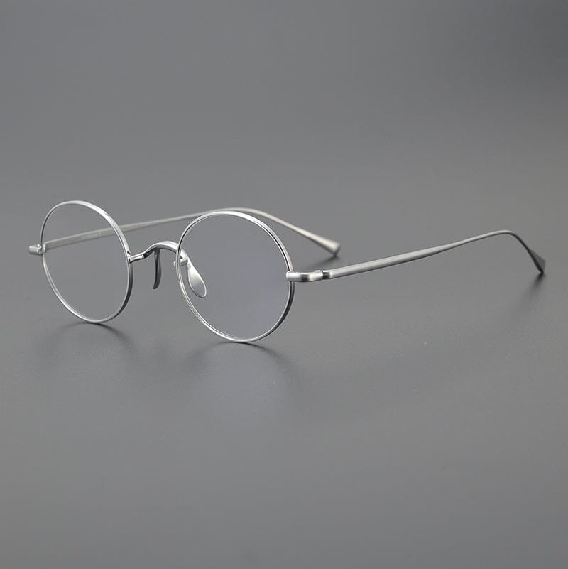 Balen Vintage Round Titanium Eyeglasses Frame