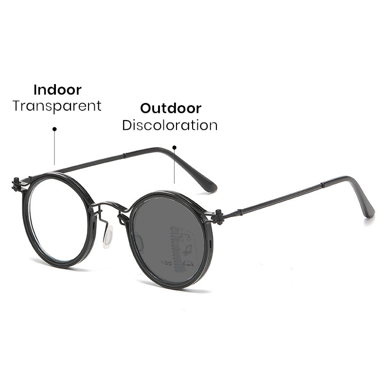 Multifocal progressive anti-blue light reading glasses