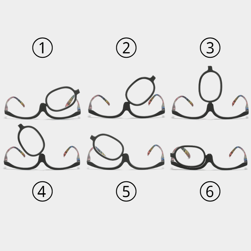 Multifunctional reading glasses