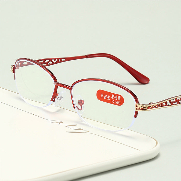 Anti-blue light presbyopia sunglasses