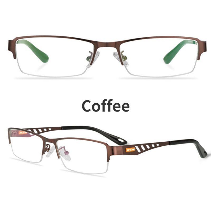 Aluminum alloy myopia glasses