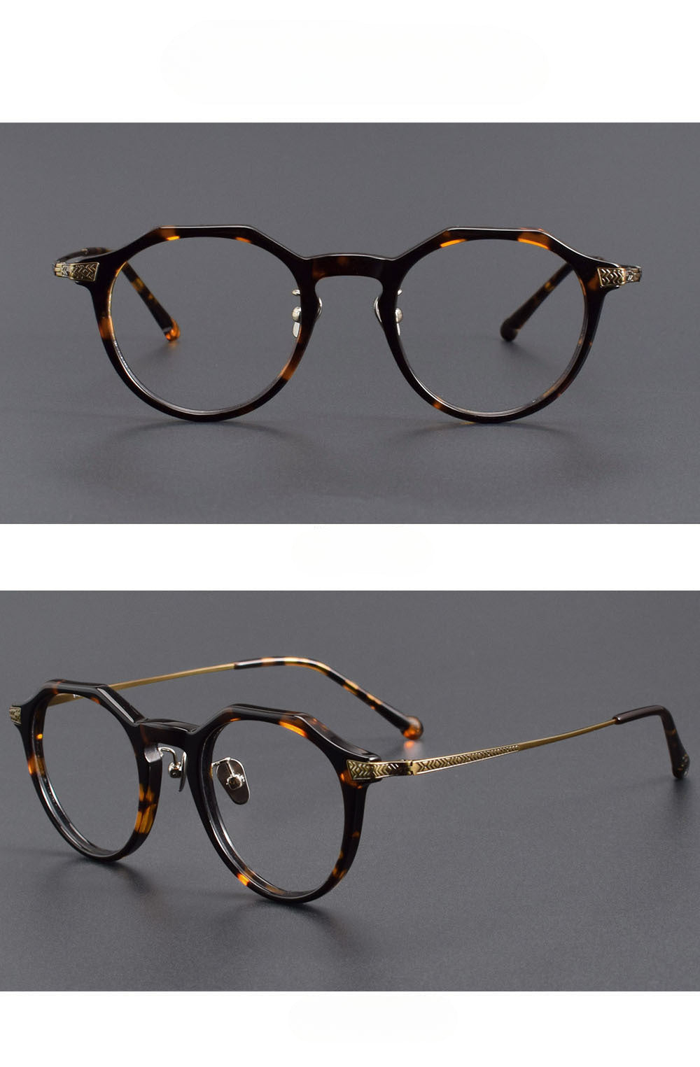 Lyle Vintage Acetate Round Glasses Frame