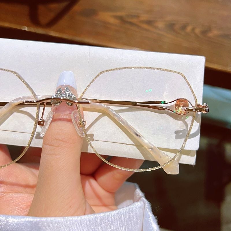 Anti-blue light presbyopia glasses