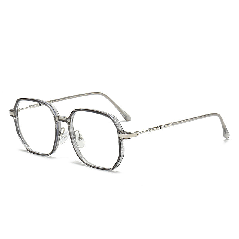 Glitter large anti-blue light reading glasses