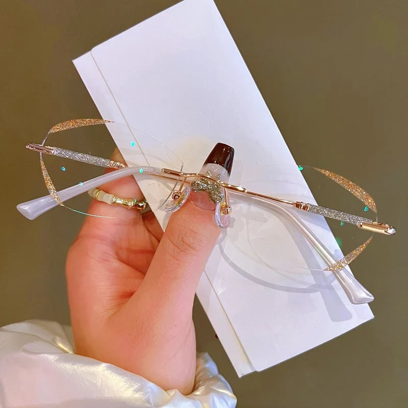 Anti-blue light presbyopia glasses