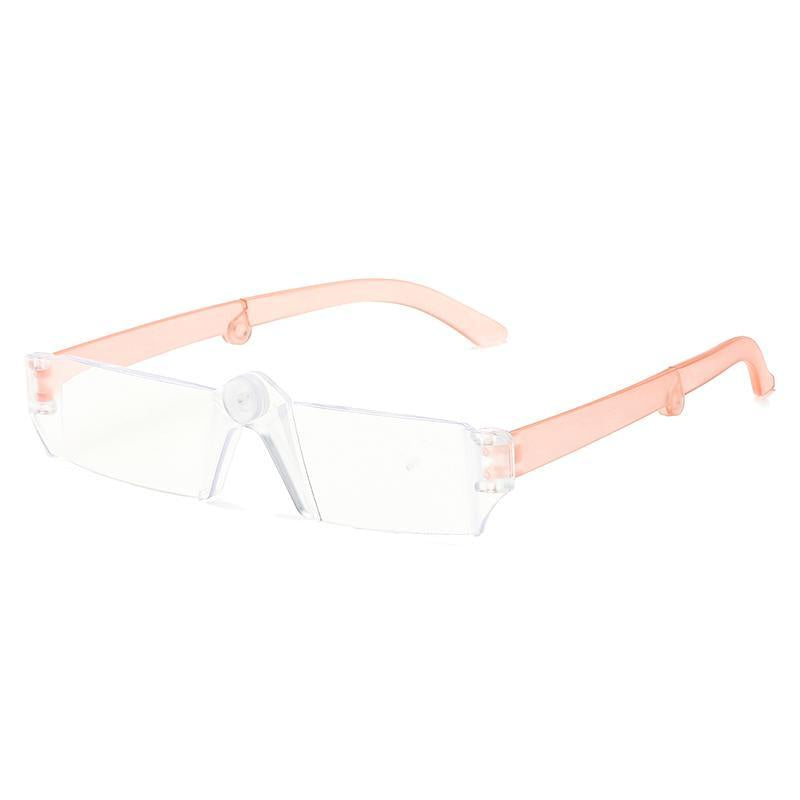 Foldable portable reading glasses