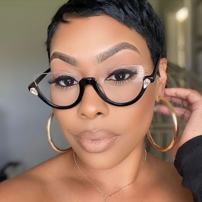 Transparent Cat Eye Prescription Glasses