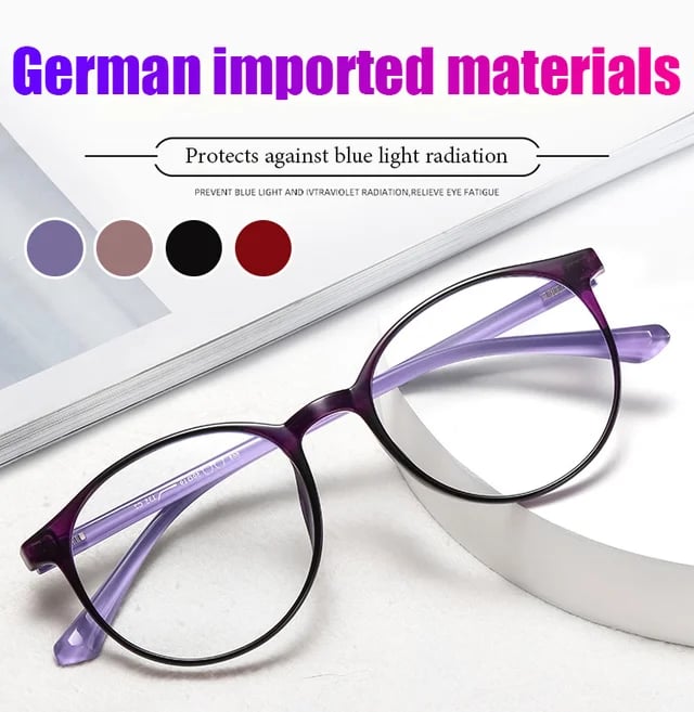 Anti-fatigue reading glasses