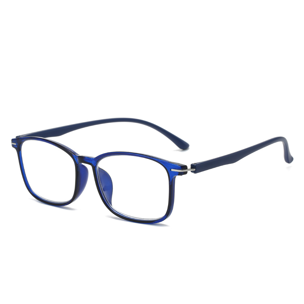 Hd large frame reading glasses anti-blue light