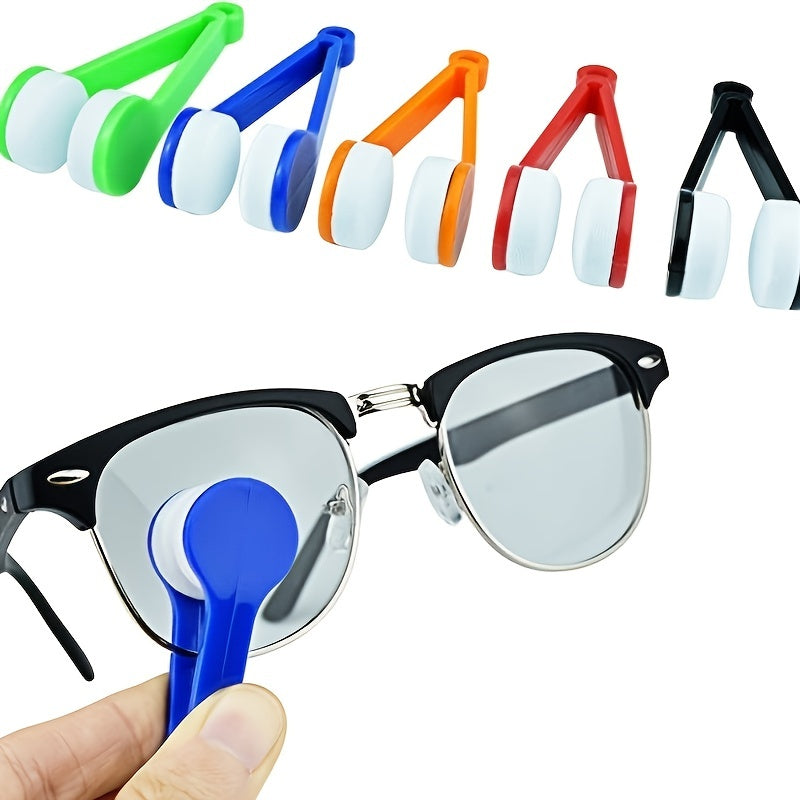 Microfiber glasses cleaner
