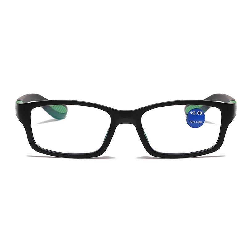 Anti-blue light presbyopic glasses