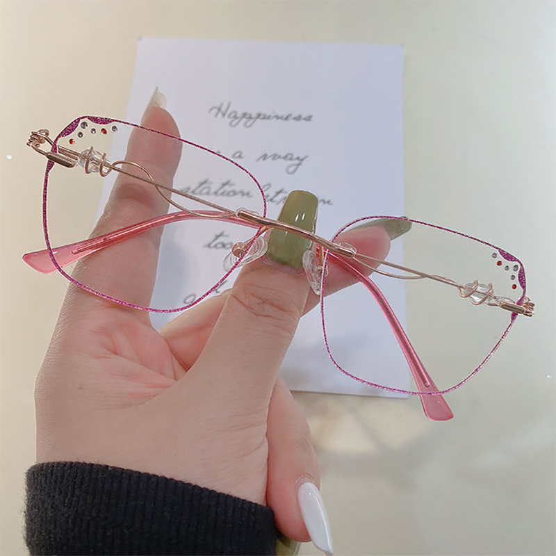 Anti-fatigue anti-blue light presbyopia glasses