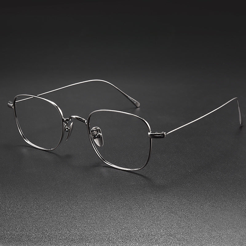 Retro Titanium Square Glasses Frame GWS199