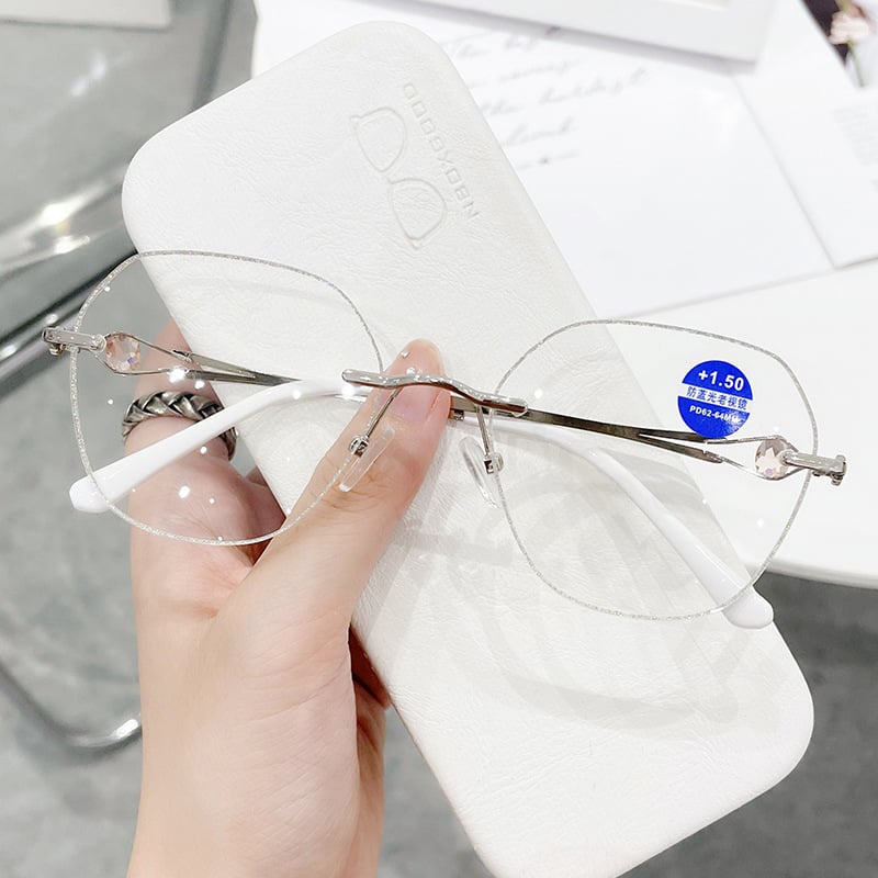 Anti-blue light presbyopia glasses