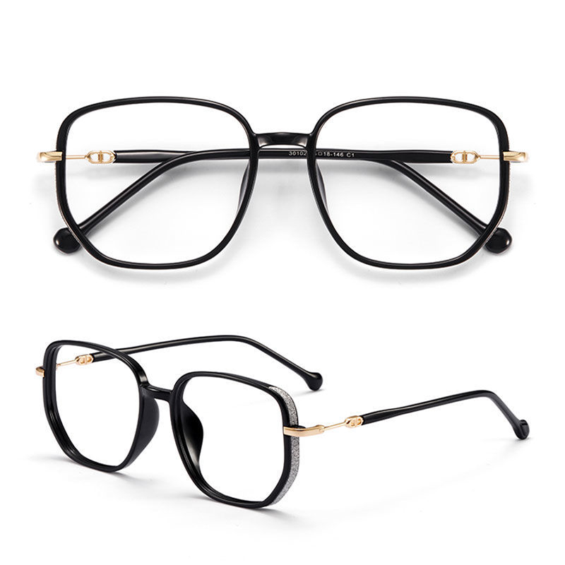 Diamond portable fashion glasses