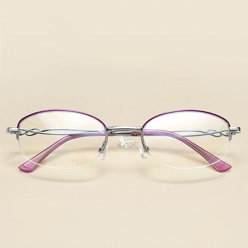 Folding anti-blue light reading glasses