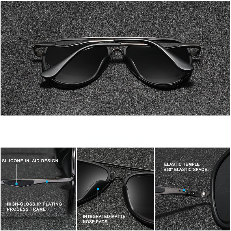 Brand Classic Pilot Polarized Sunglasses