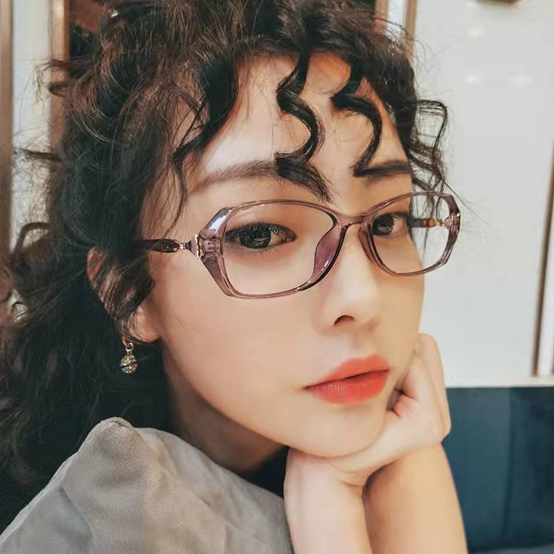 Anti-blue light shell decoration reading glasses