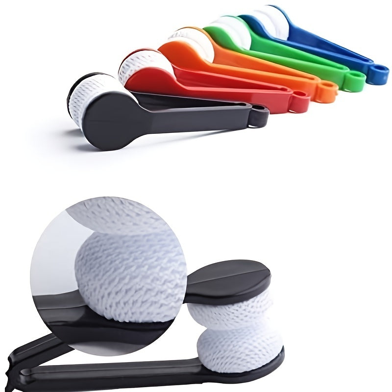 Microfiber glasses cleaner