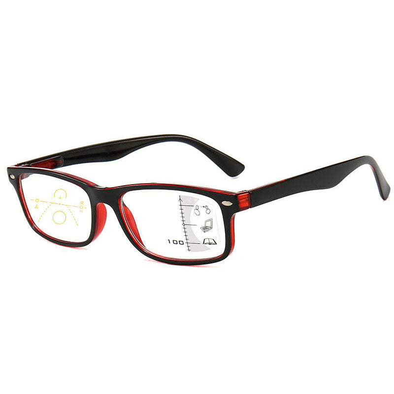 Presbyopic glasses square full frame