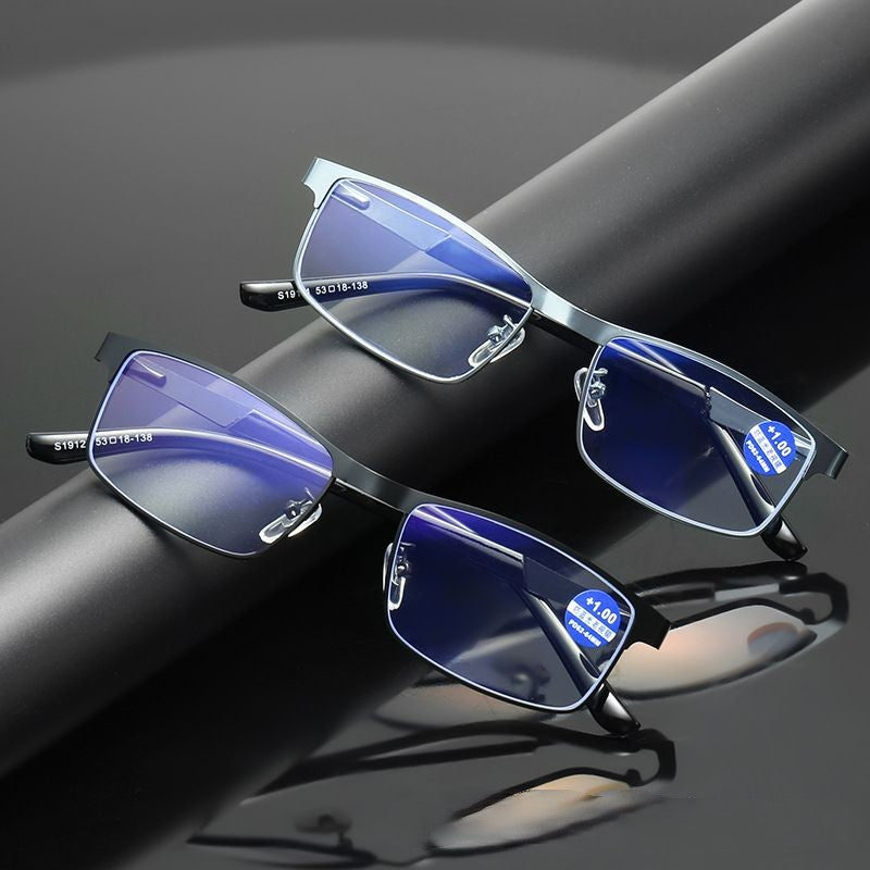 Anti-blue light reading glasses