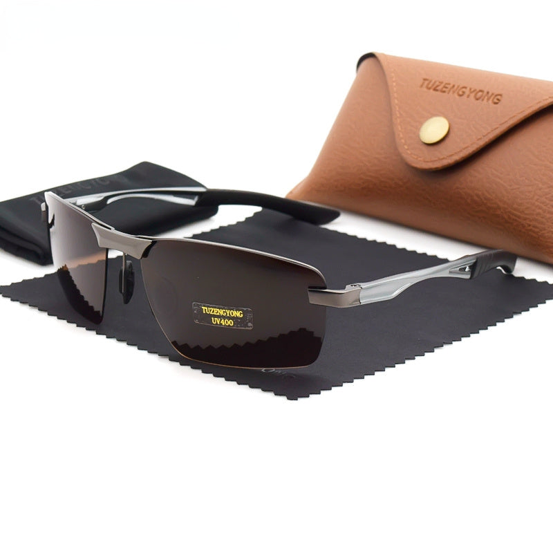 Aluminum Magnesium Driving Glasses