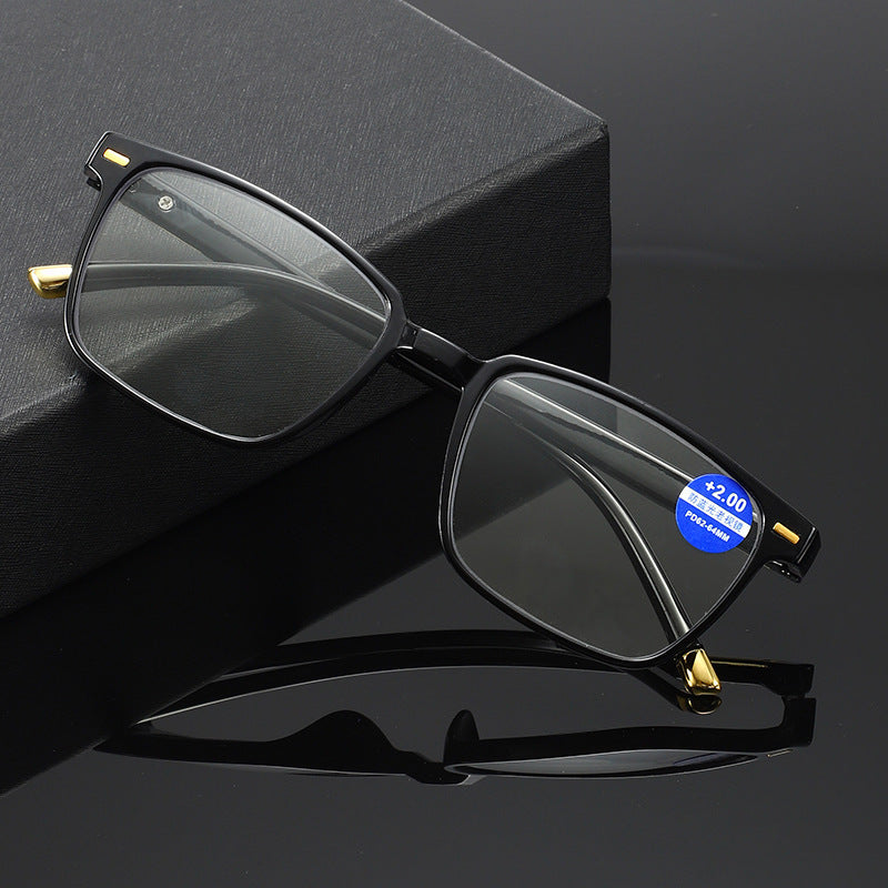 Anti-blue light presbyopia glasses