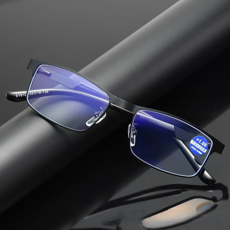 Anti-blue light reading glasses