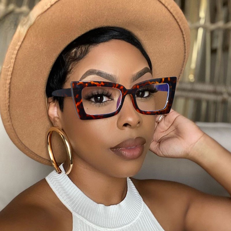 Optics Cat Eye Prescription Myopia Glasses Frames