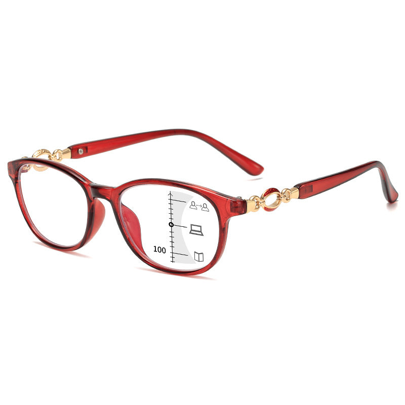 High-definition anti-fatigue anti-blue light reading glasses