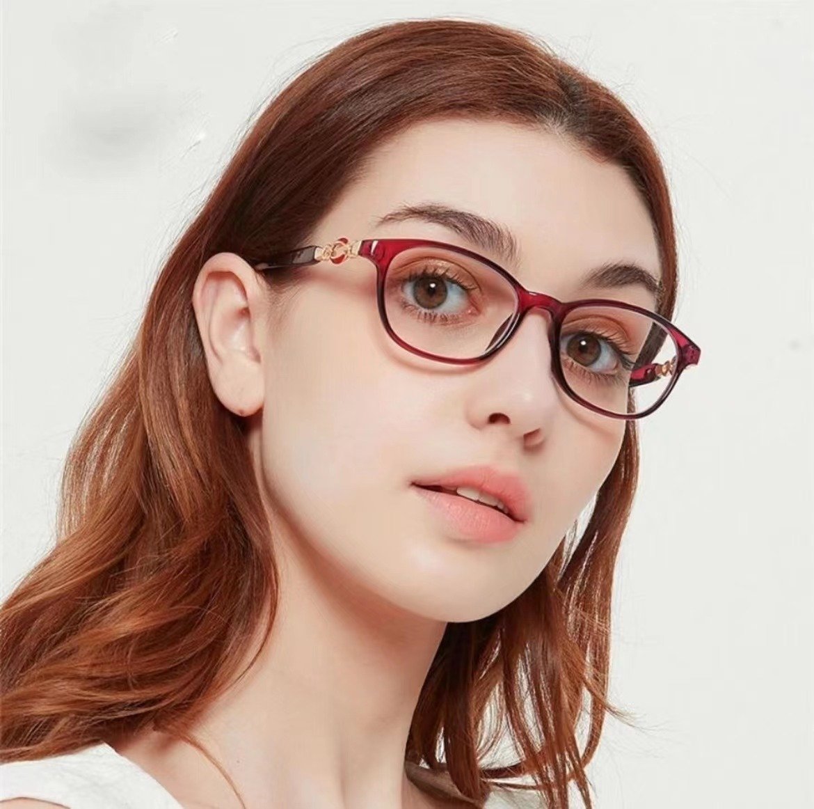 Multi-focus anti-blue presbyopic glasses