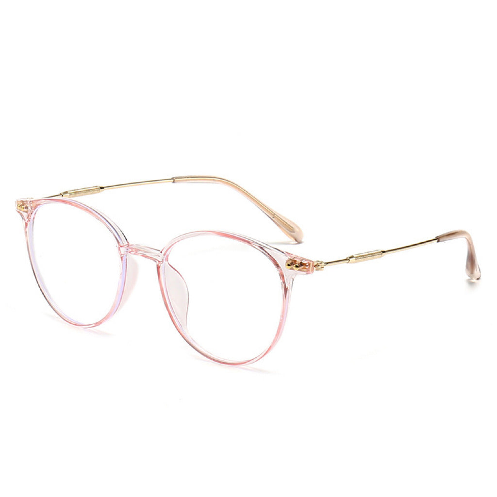 Large frame anti-blue light reading glasses