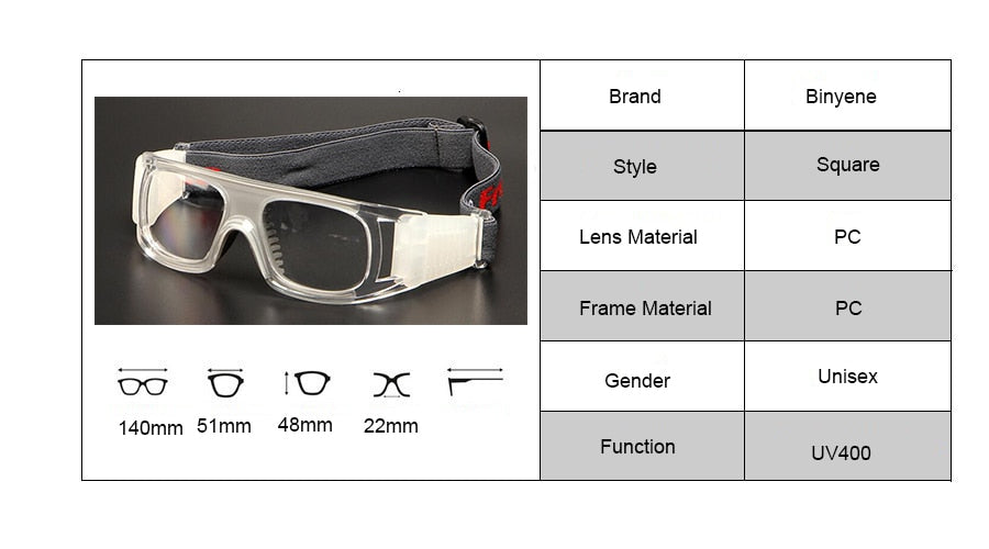 Sports Goggle Glasses UV400 Vision Care