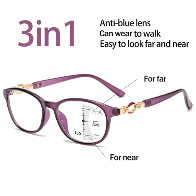 High-definition anti-fatigue anti-blue light reading glasses