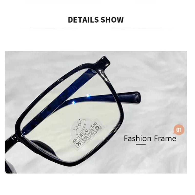 Retro small square reading glasses