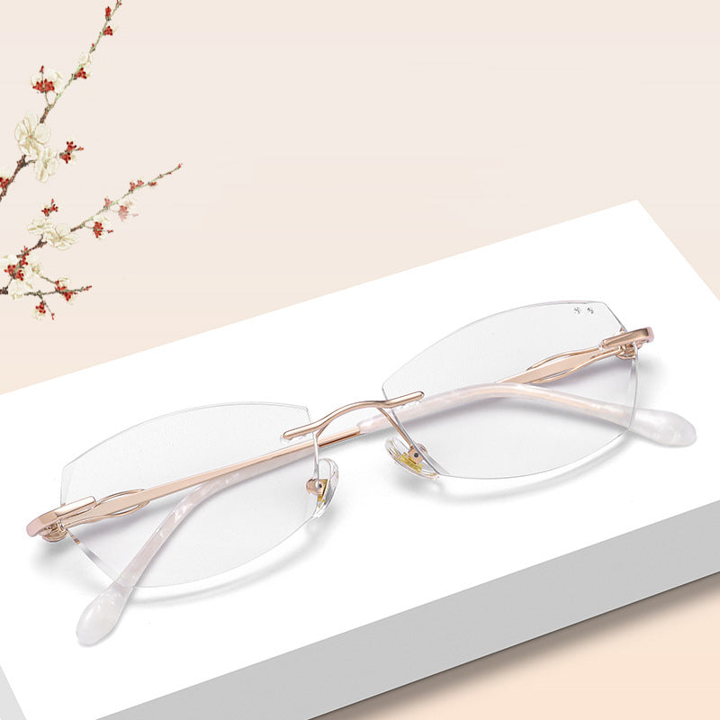 Anti-blue light presbyopia glasses