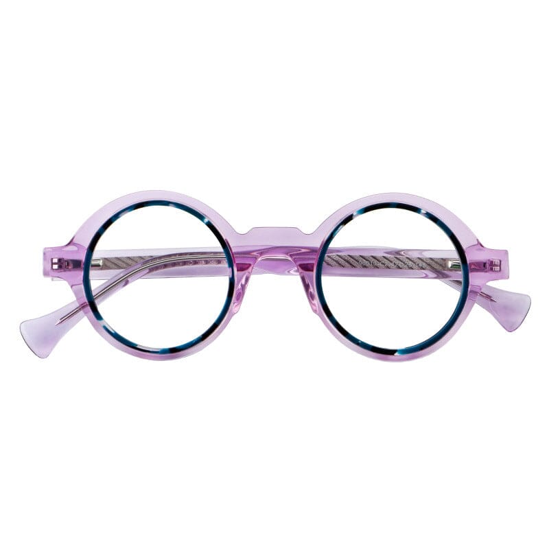 Fonda Acetate Round Retro Glasses Frame