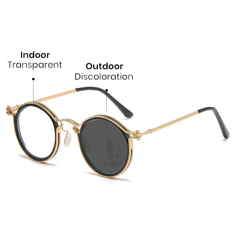 Multifocal progressive anti-blue light reading glasses